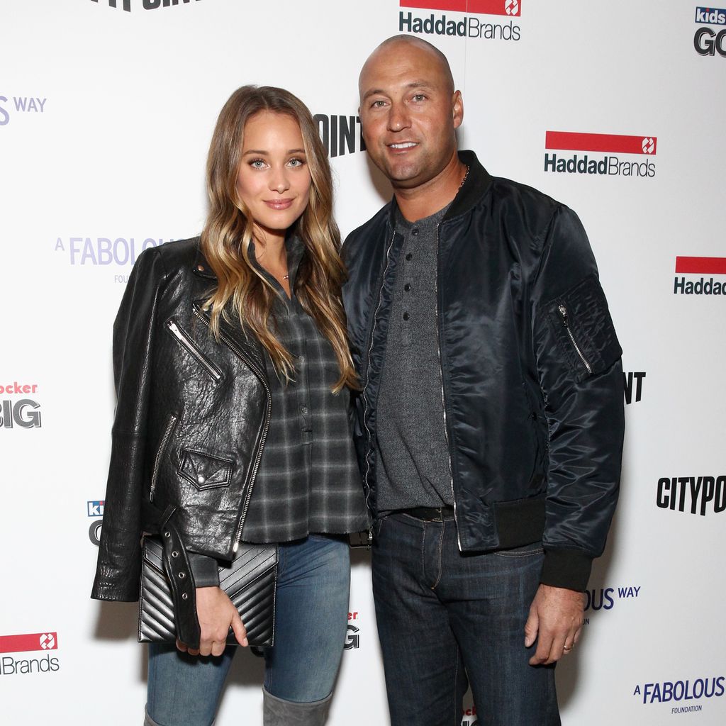Hannah Davis und Derek Jeter in New York City