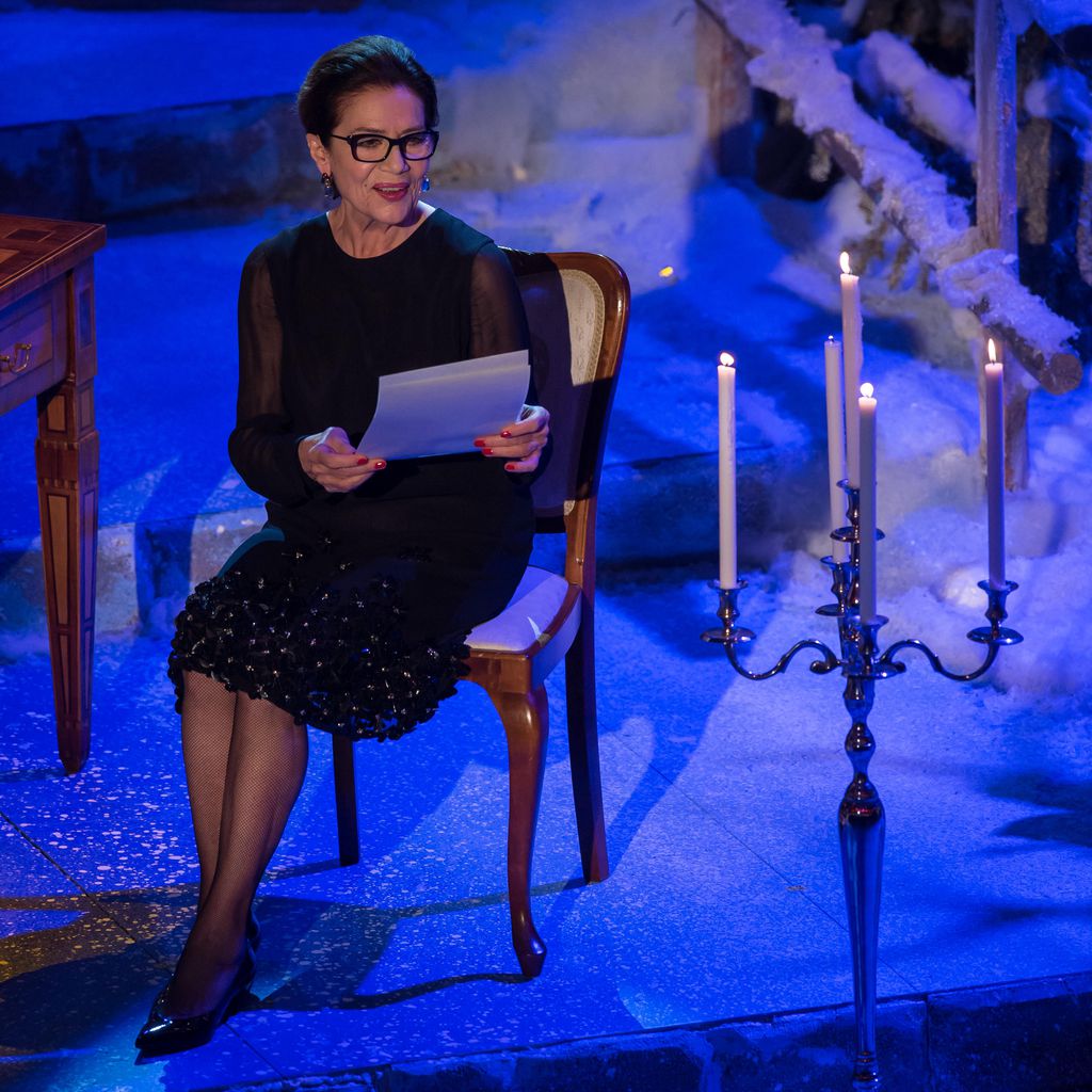 Hannelore Elsner in der TV-Show "Das Adventsfest der 100.000 Lichter" im Dezember 2017