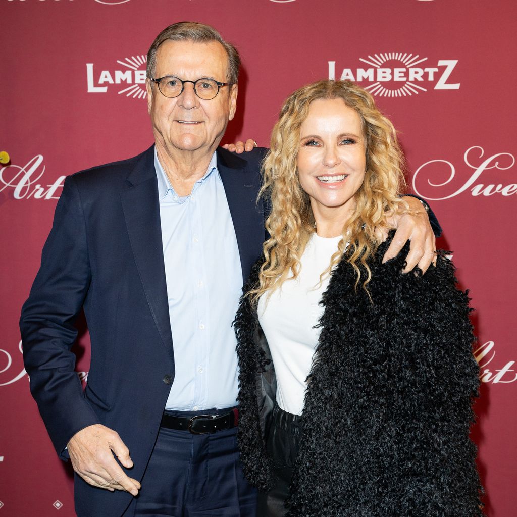 Hans Mahr und Katja Burkard im Februar 2025