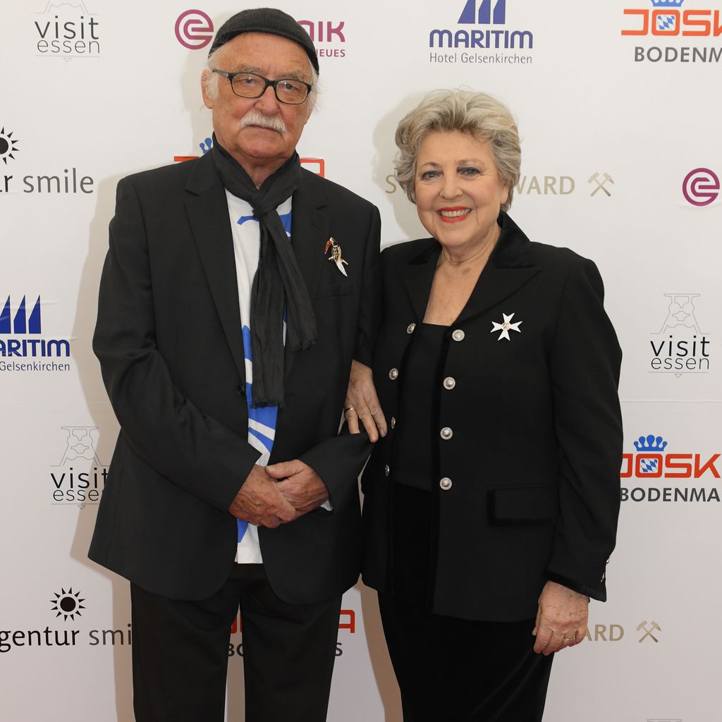 Hans W. Geißendörfer und Marie-Luise Marjan im März 2019