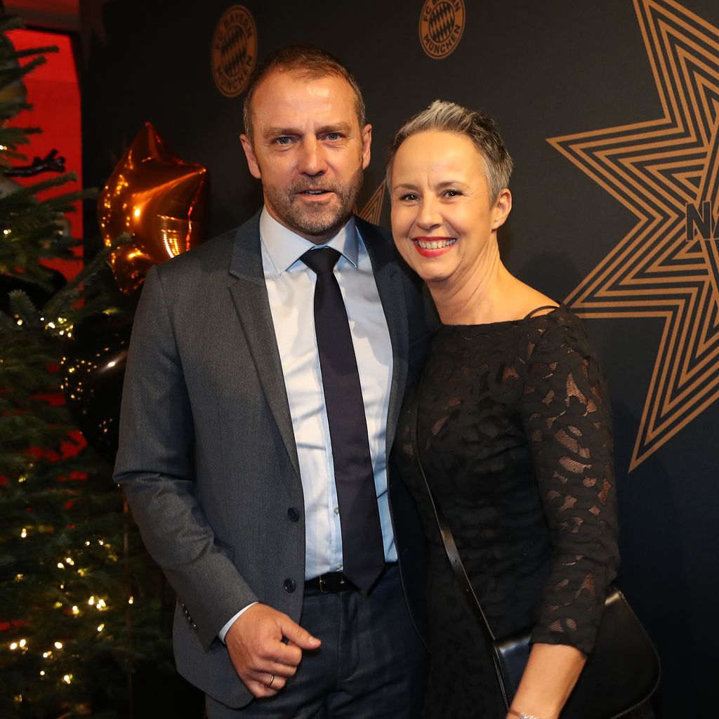 Hansi Flick und seine Frau Silke, Dezember 2019