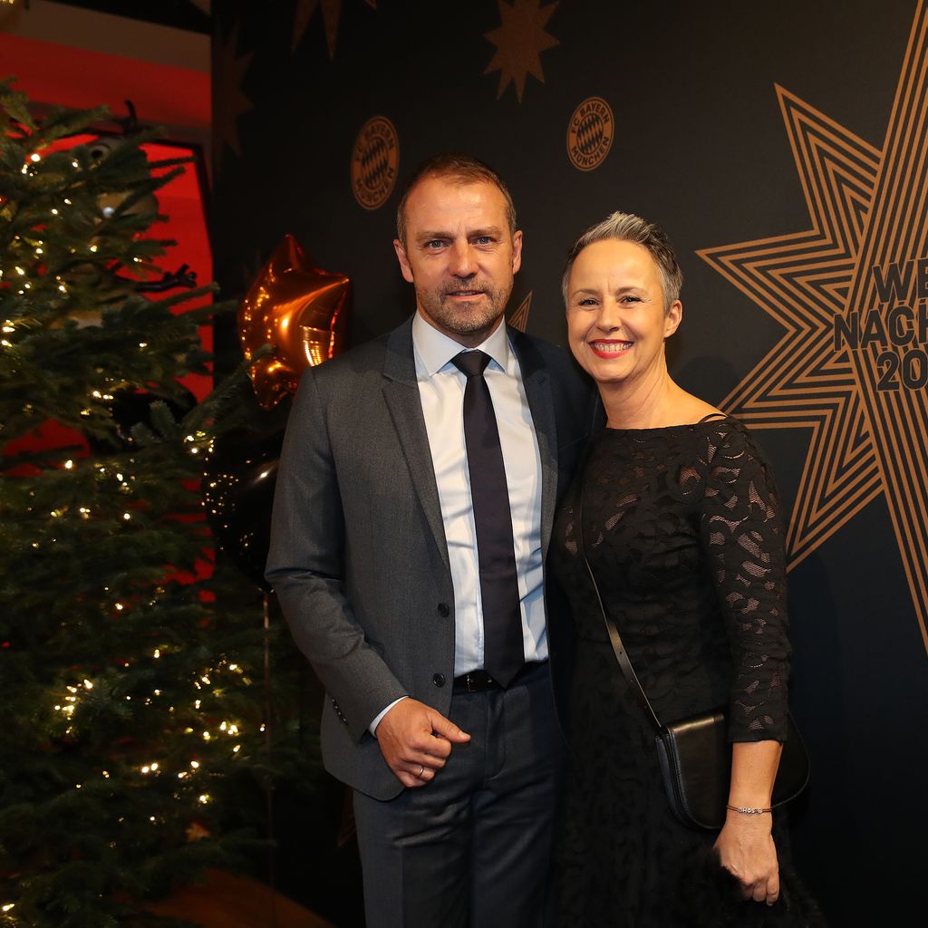 Hansi Flick und seine Frau Silke, Dezember 2019