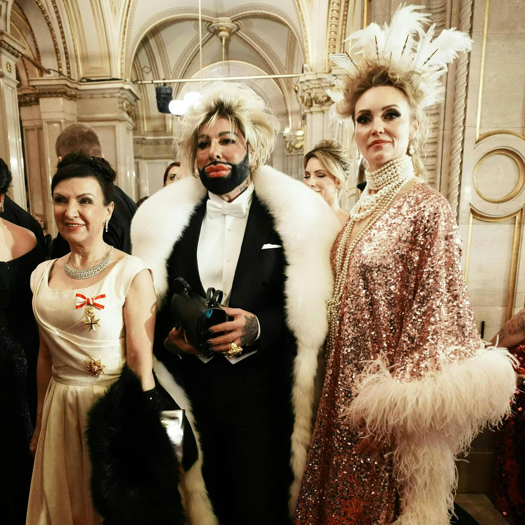 Harald Glööckler beim 68. Wiener Opernball in der Staatsoper in Wien, Februar 2026