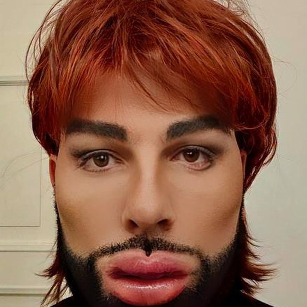 Harald Glööckler mit roten Haaren, Januar 2026