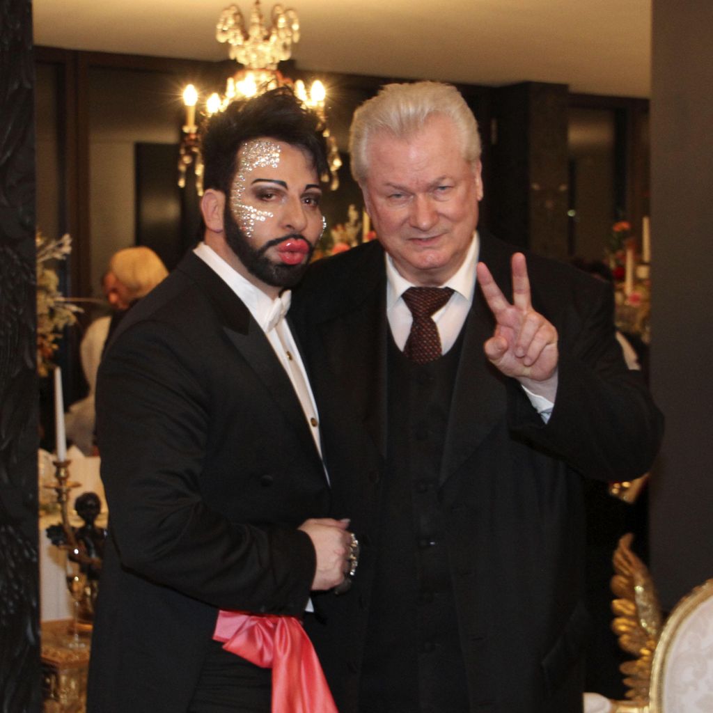Harald Glööckler und Dieter Schroth