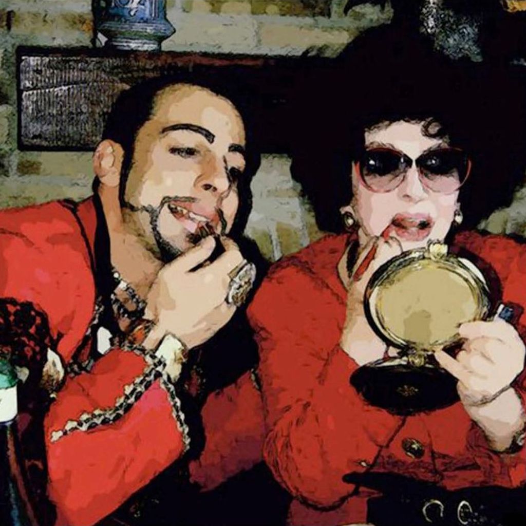 Harald Glööckler und Gina Lollobrigida