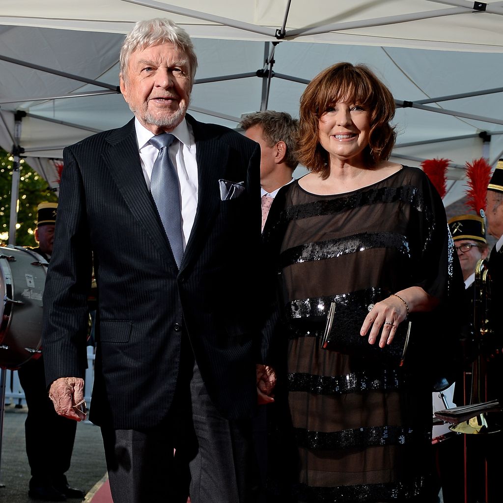 Hardy Krüger mit seine Ehefrau Anita