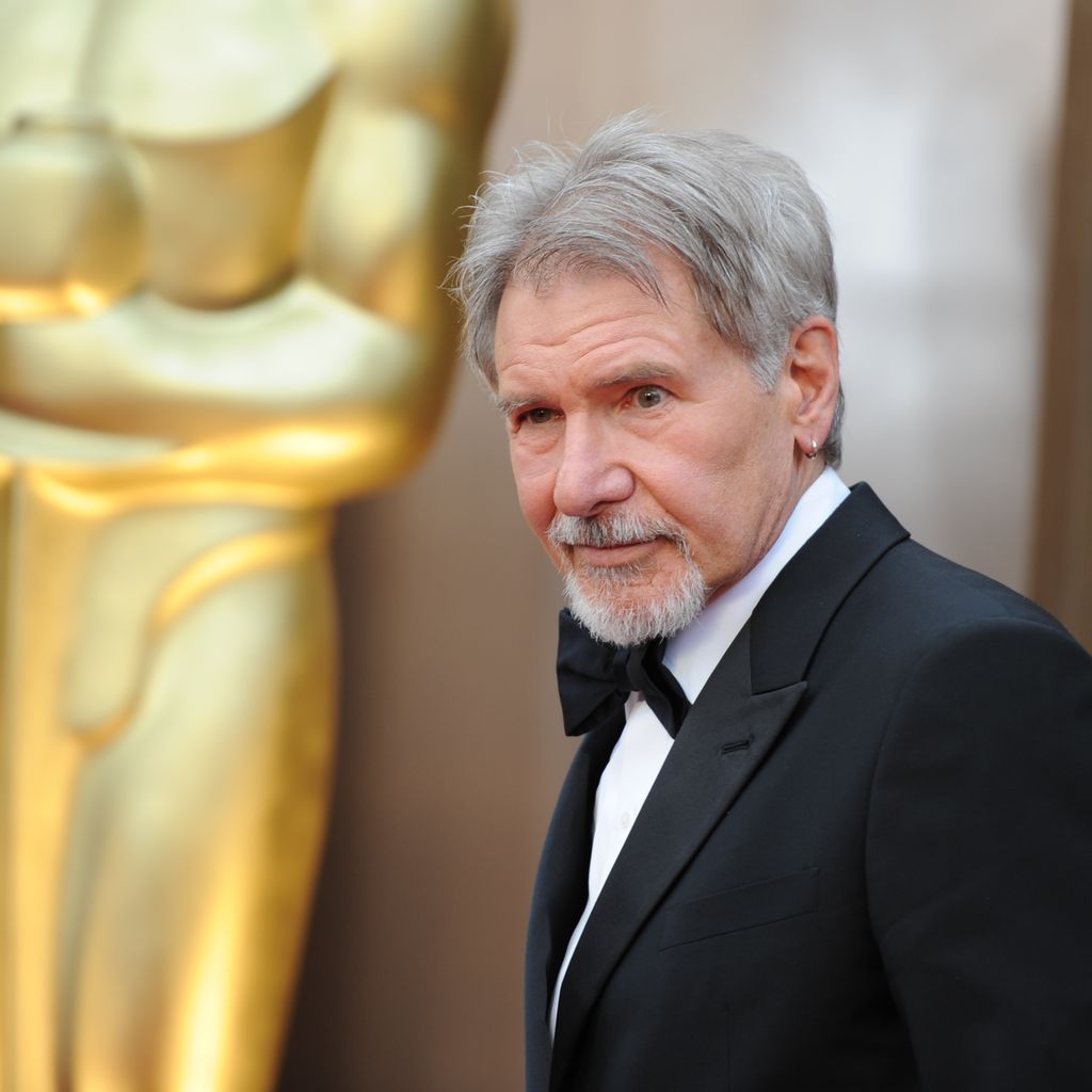 Harrison Ford im Jahr 2014 bei den Oscars