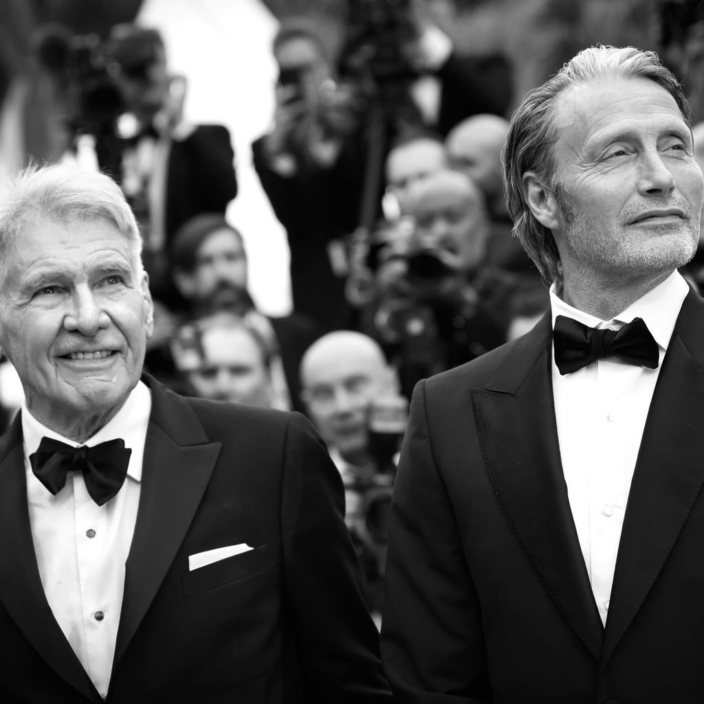 Harrison Ford und Mads Mikkelsen bei den Filmfestspielen in Cannes 2023