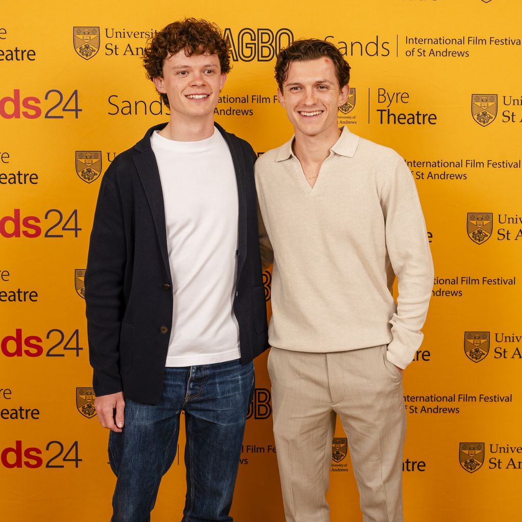 Harry Holland und Tom Holland beim International Film Festival of St Andrews, April 2024