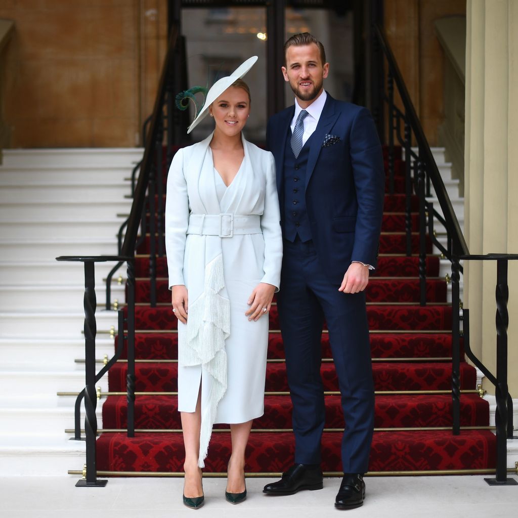 Harry Kane mit seiner Frau Kate, März 2019