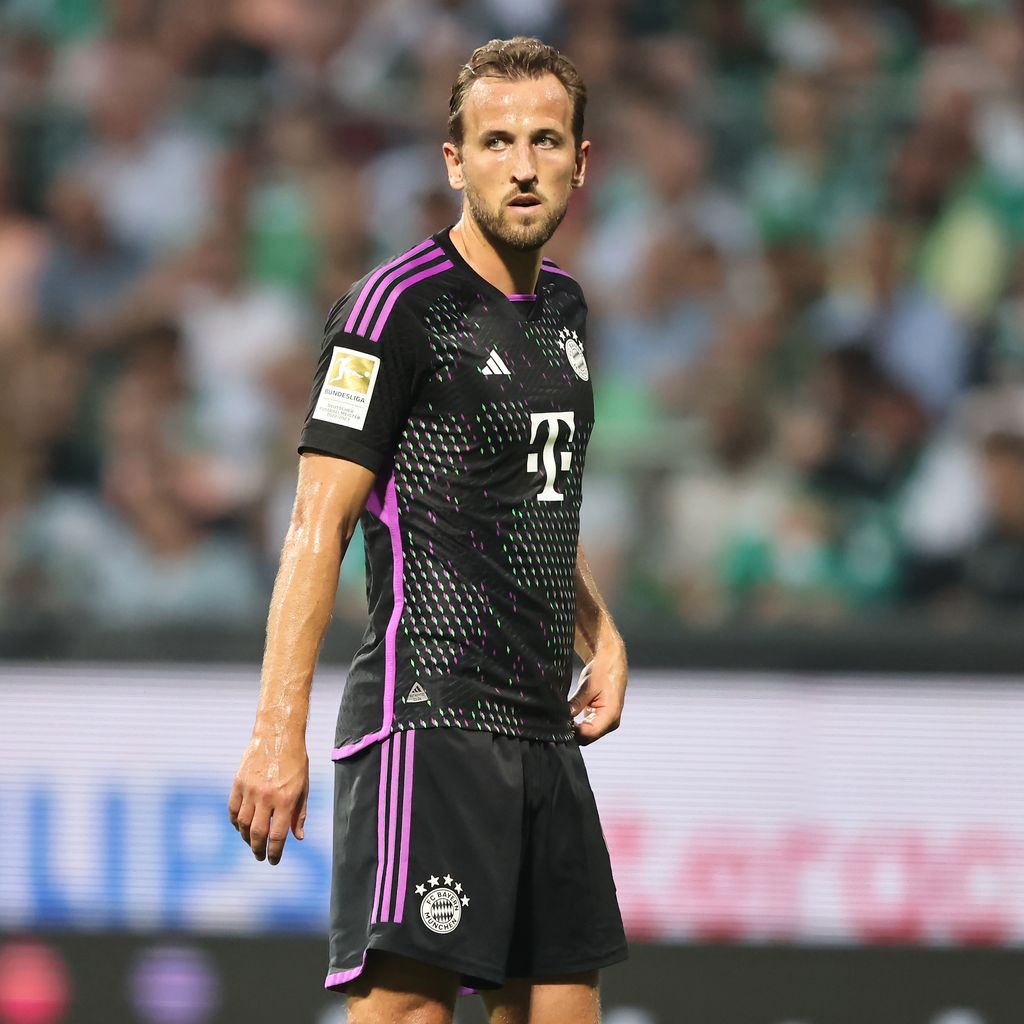 Harry Kane im Dress des FC Bayern München