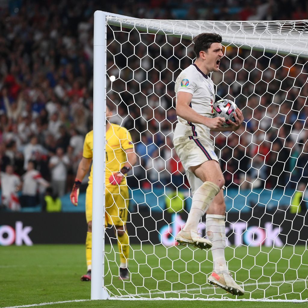 Harry Maguire beim EM-Finale gegen Italien