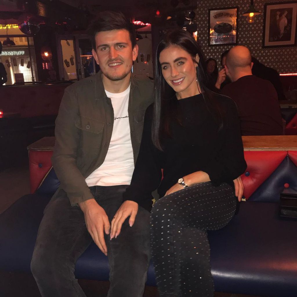 Harry Maguire und seine Frau Fern Hawkins im Juni 2021