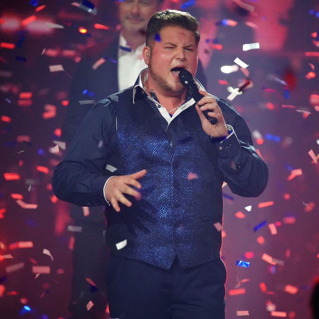 Harry Marcello Laffontien im "Deutschland sucht den Superstar"-Finale 2022