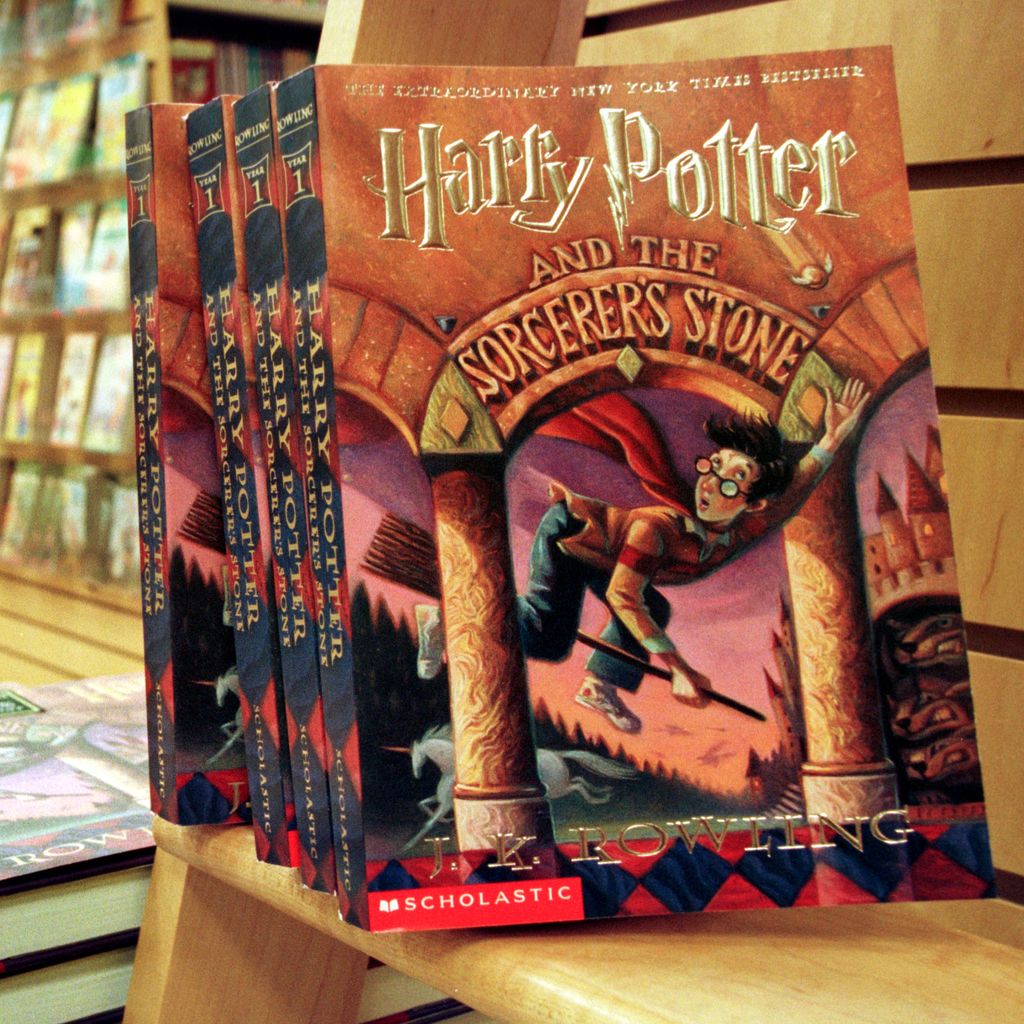 Die englische Version des ersten Bandes von "Harry Potter"