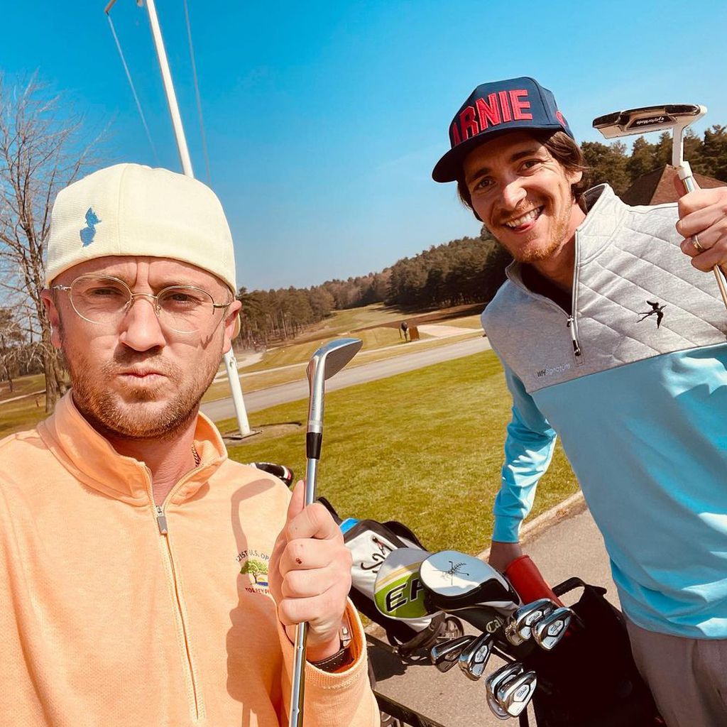 "Harry Potter"-Stars James Phelps und Tom Felton