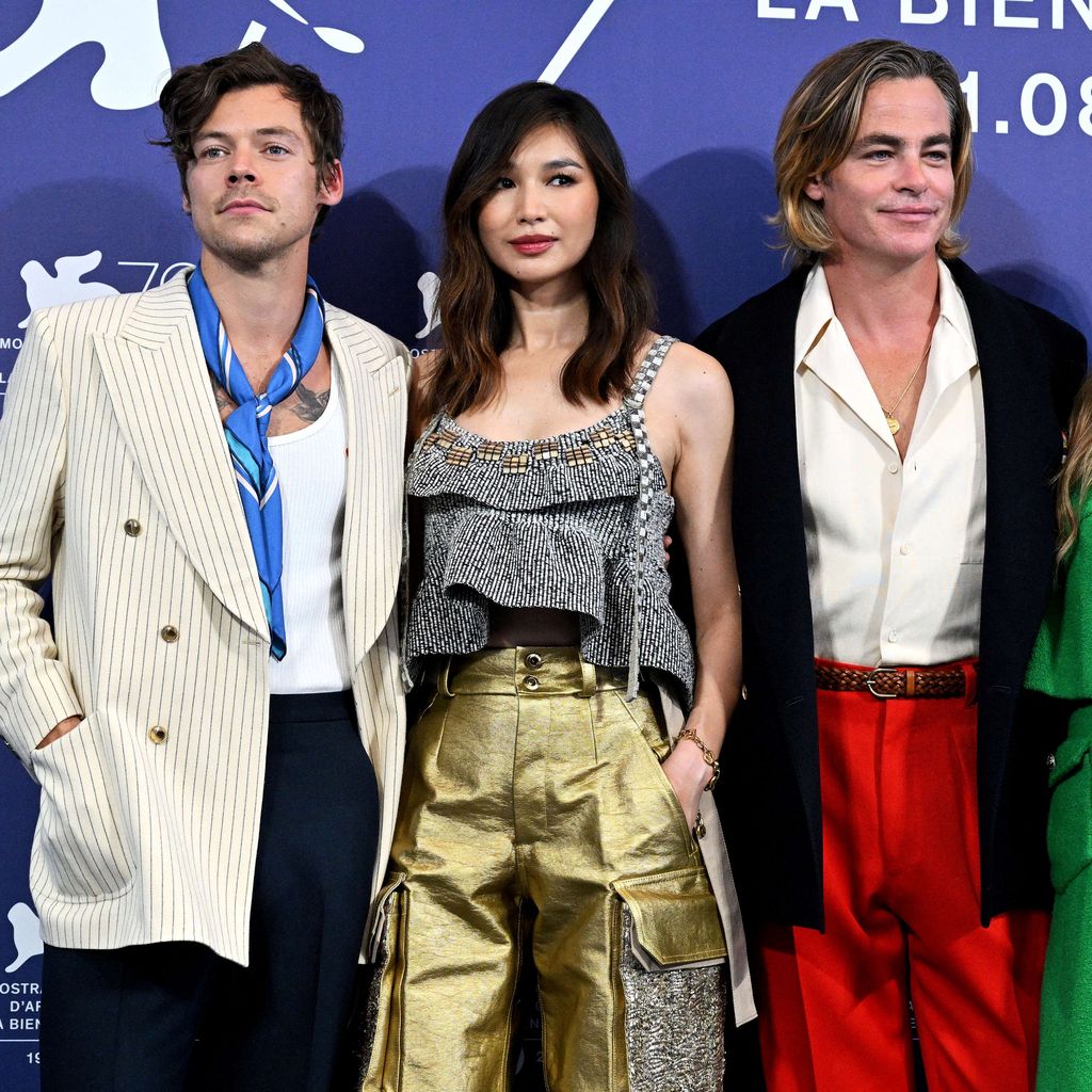 Harry Styles, Gemma Chan, Chris Pine und Olivia Wilde