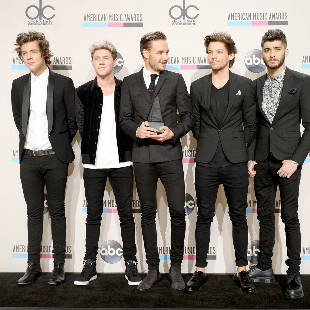 Harry Styles, Niall Horan, Liam Payne, Louis Tomlinson und Zayn Malik, Mitglieder von One Direction