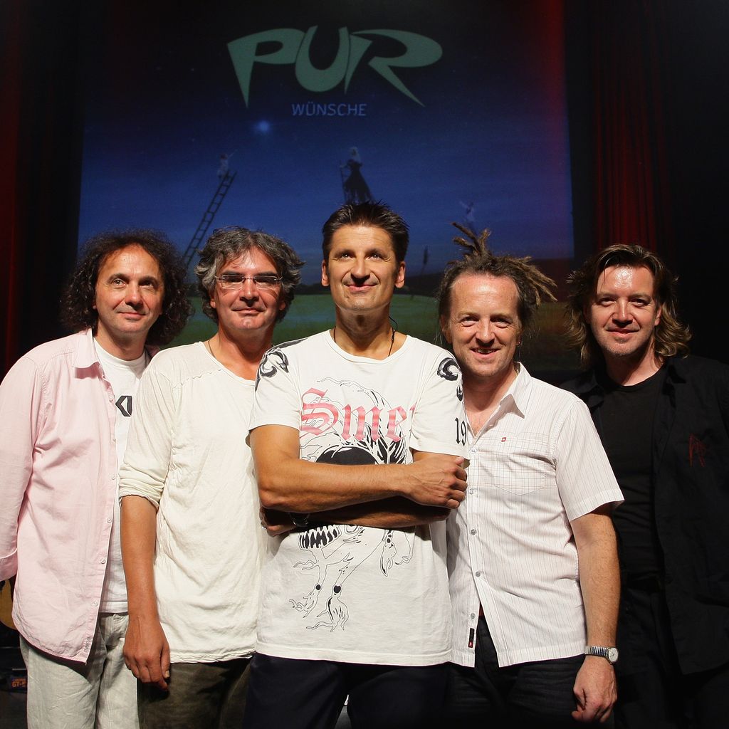Hartmut Engler mit der Band "PUR"