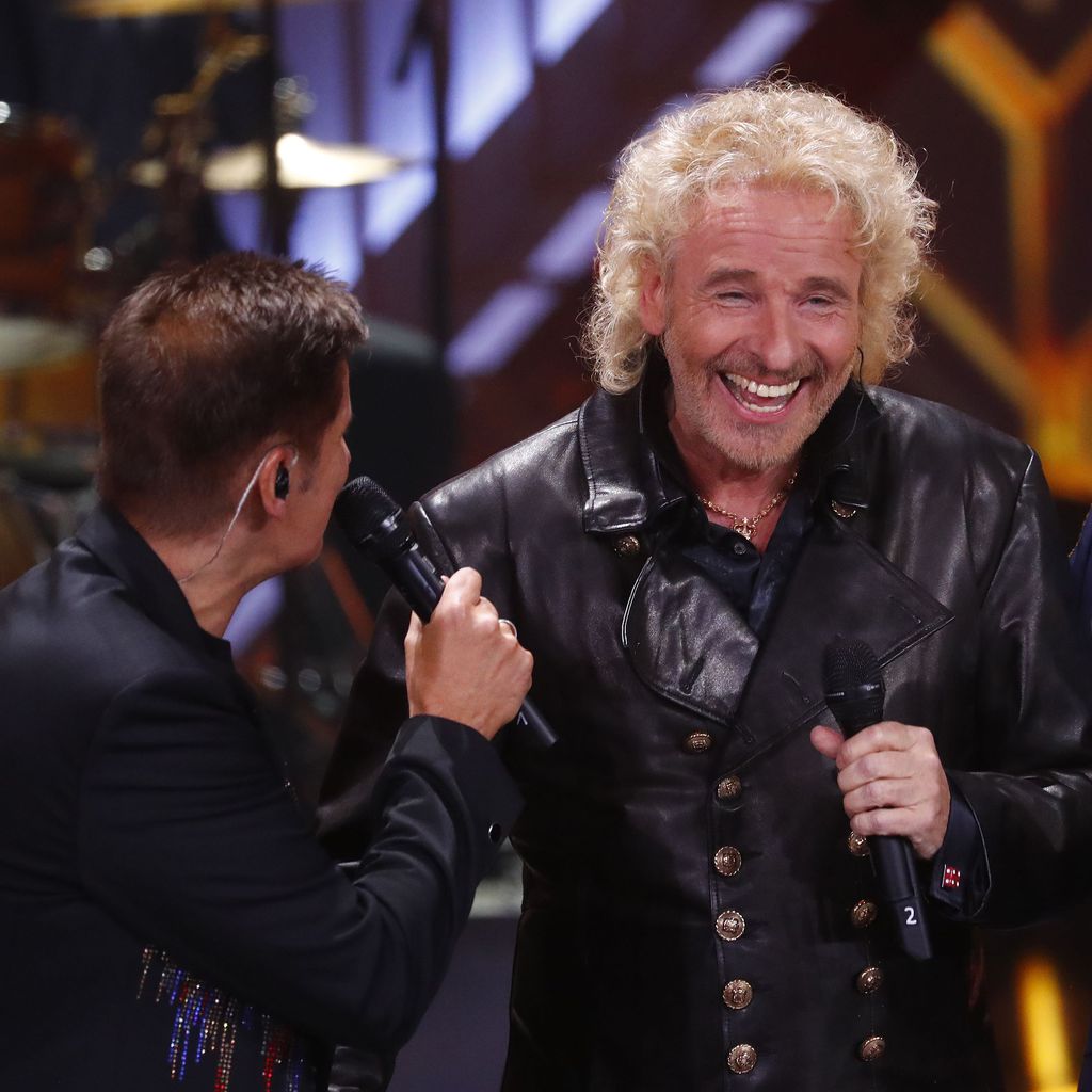 Hartmut Engler, Thomas Gottschalk und Steven Gätjen