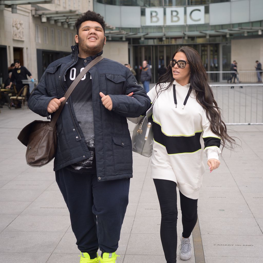 Harvey Price und seine Mutter Katie Price