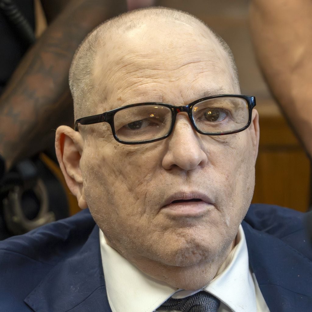 Harvey Weinstein bei einer Anhörung am Strafgericht in Manhattan, Januar 2026