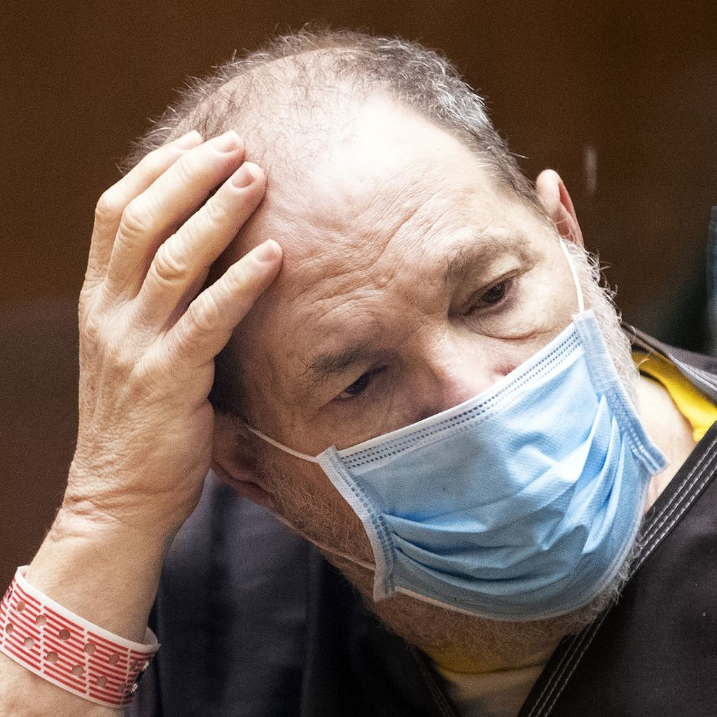 Harvey Weinstein im Gerichtssaal, Juli 2022
