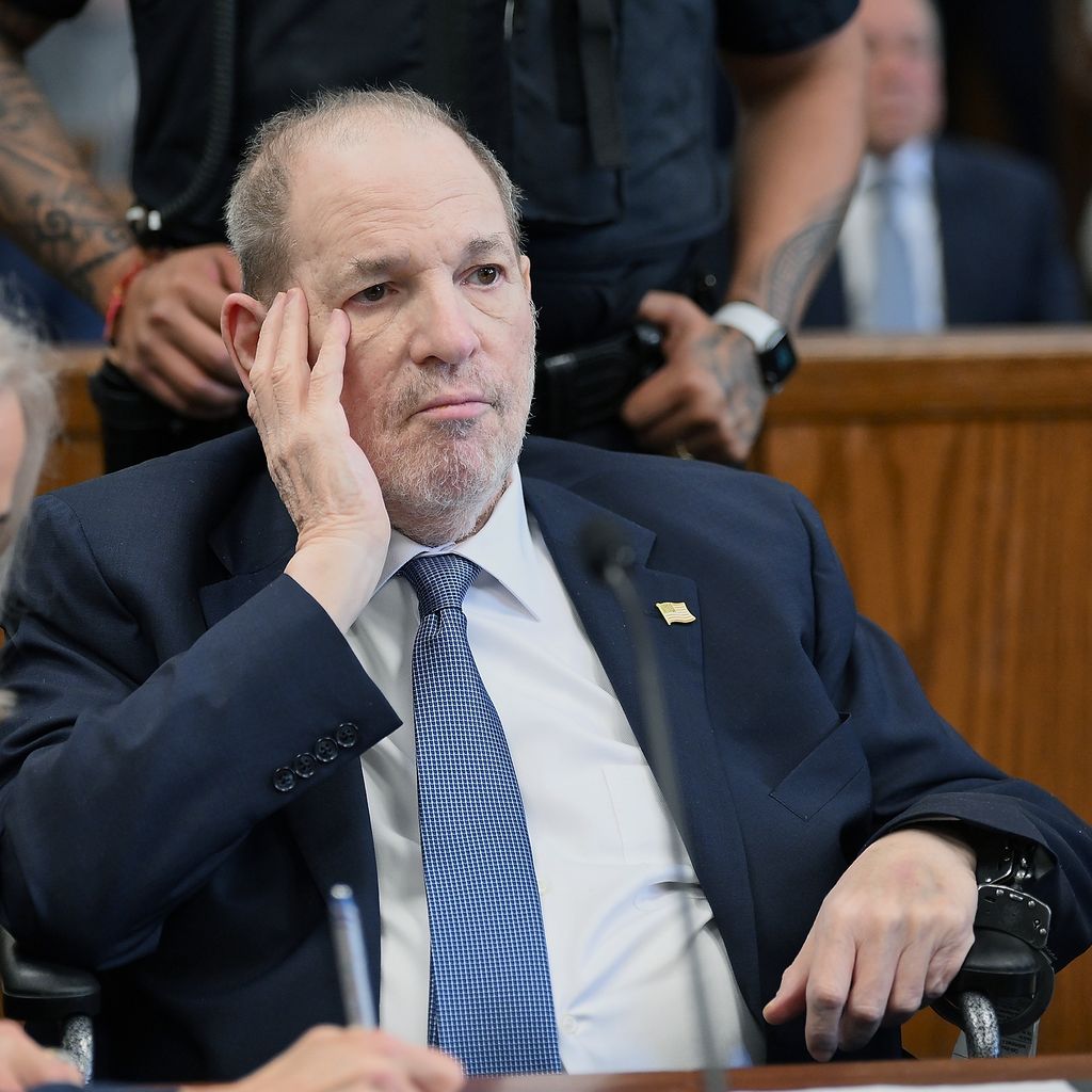 Harvey Weinstein im Gerichtssaal im Mai 2024