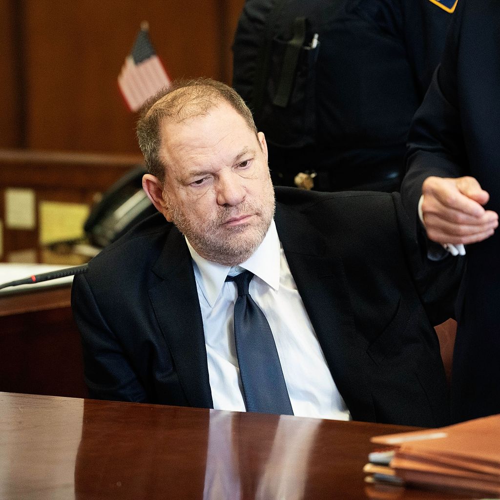Harvey Weinstein während einer Gerichtsverhandlung im Mai 2018