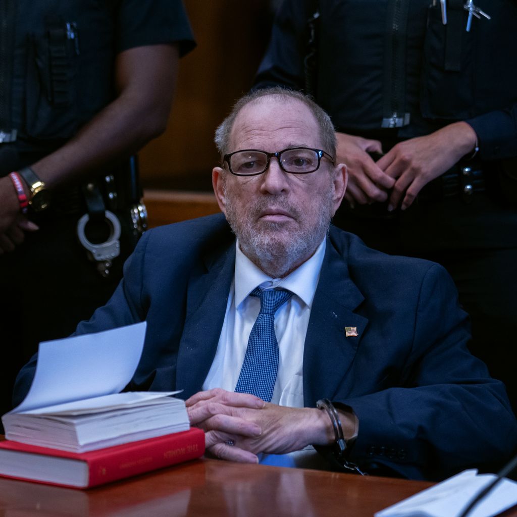 Harvey Weinstein in New York, September 2024