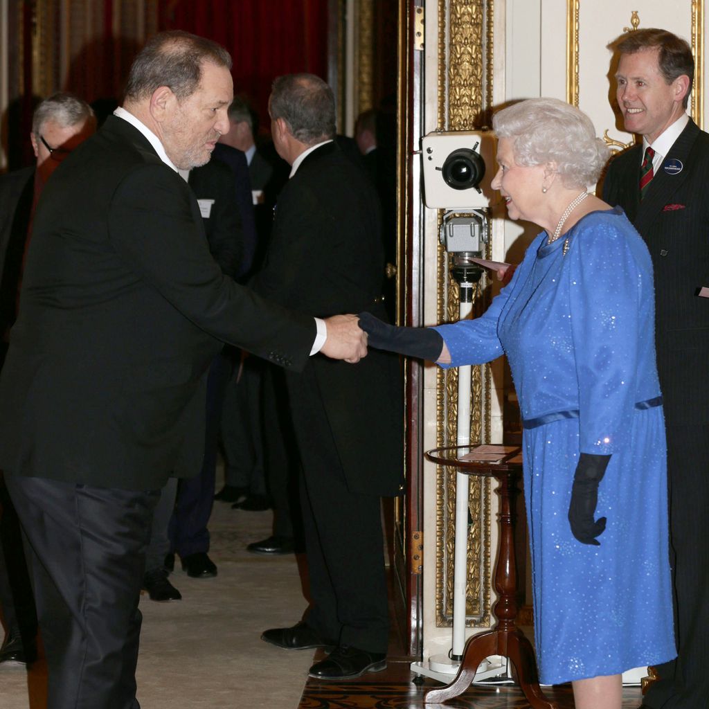 Harvey Weinstein und Queen Elizabeth II., 2014