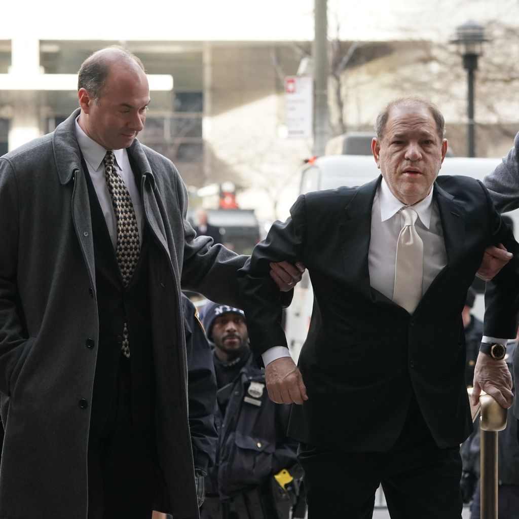 Harvey Weinstein im Januar 2020