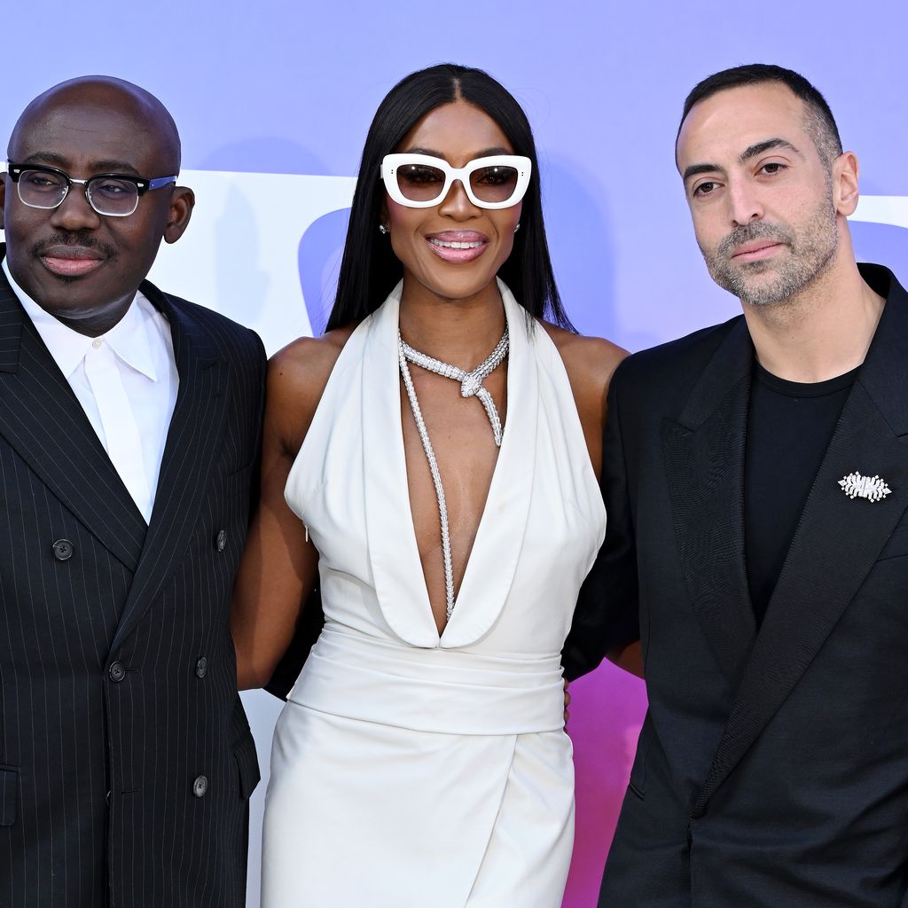 Hassan Pierre, Edward Enninful, Naomi Campbell und Mohammed Al Turki