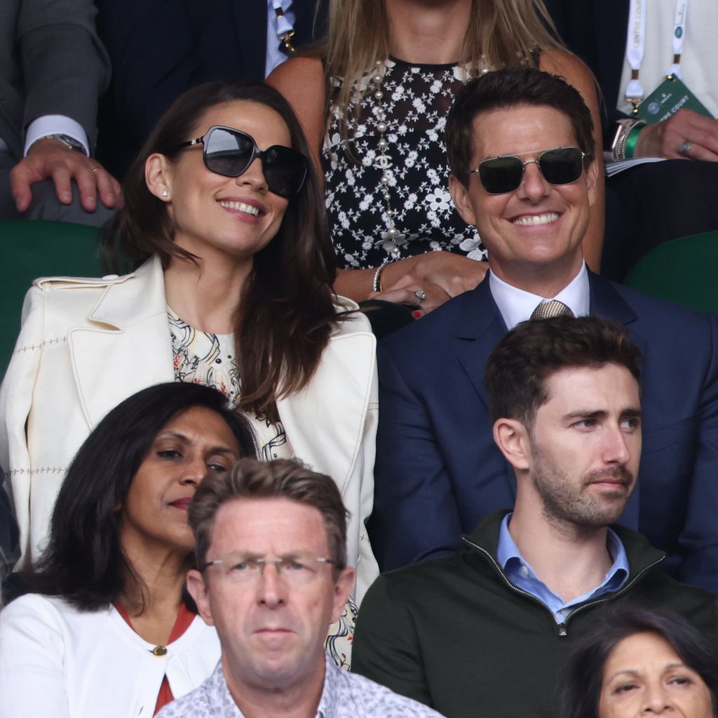 Hayley Atwell und Tom Cruise bei den Wimbledon Championships 2021