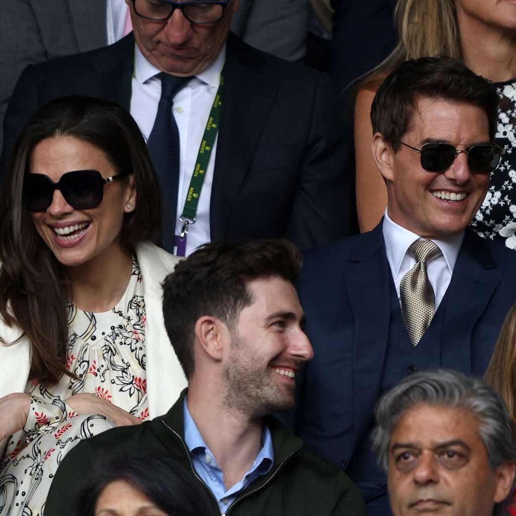 Hayley Atwell und Tom Cruise im Juli 2021 in London