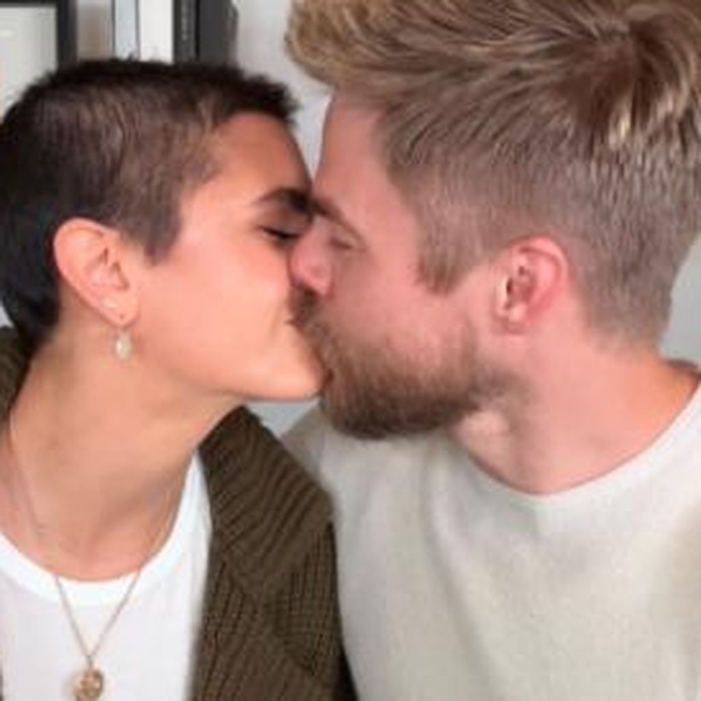 Internet-Persönlichkeit Hayley Ebert und Derek Hough