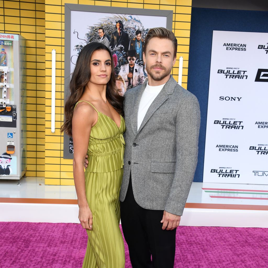 Hayley Erbert und Derek Hough im August 2022 in Los Angeles