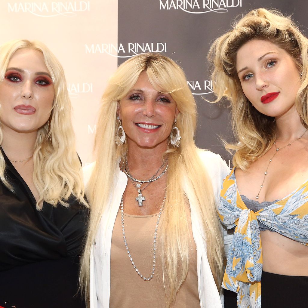 Hayley Hasselhoff, Pamela Bach and Taylor Hasselhoff, 2018