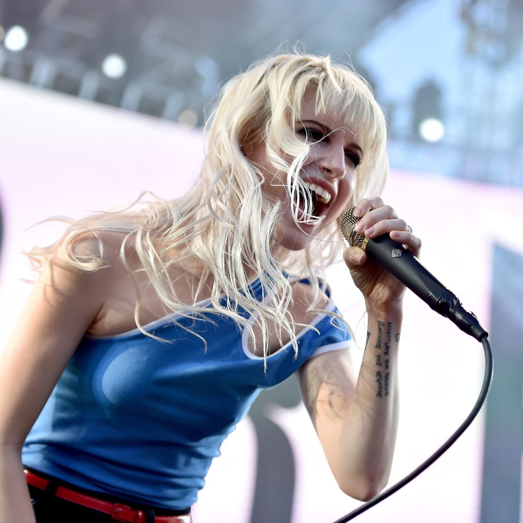 Hayley Williams bei einem Paramore-Konzert im Mai 2017