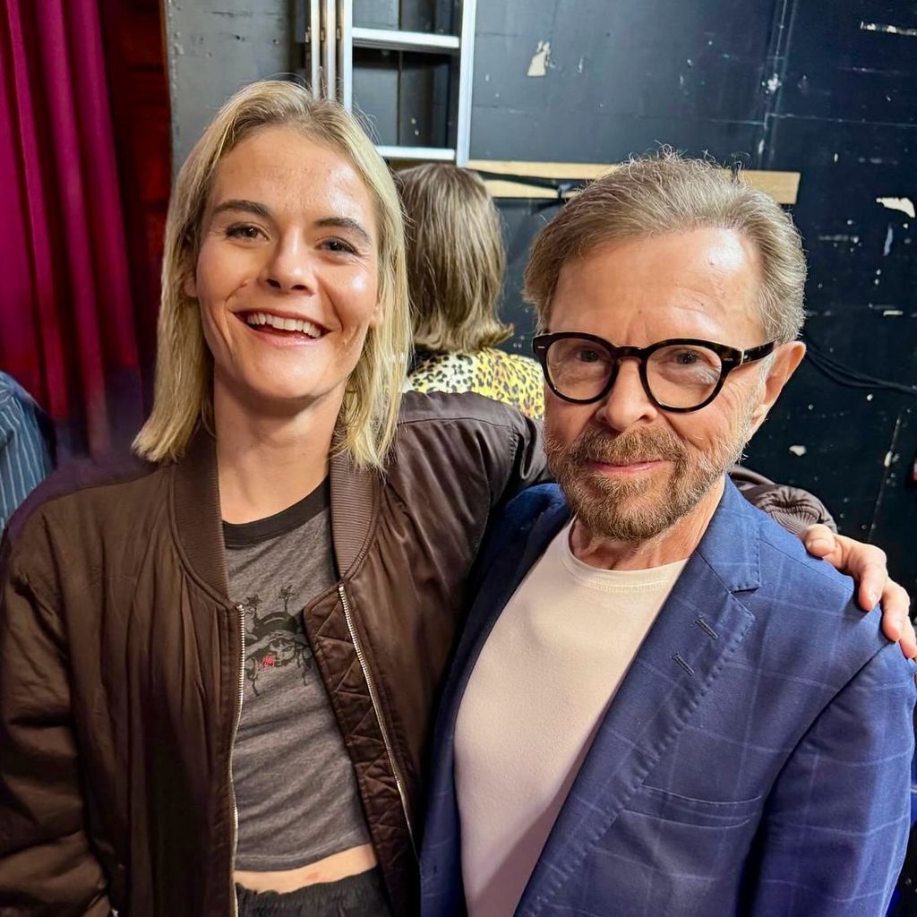 Hazel Brugger und Björn Ulvaeus, 2025
