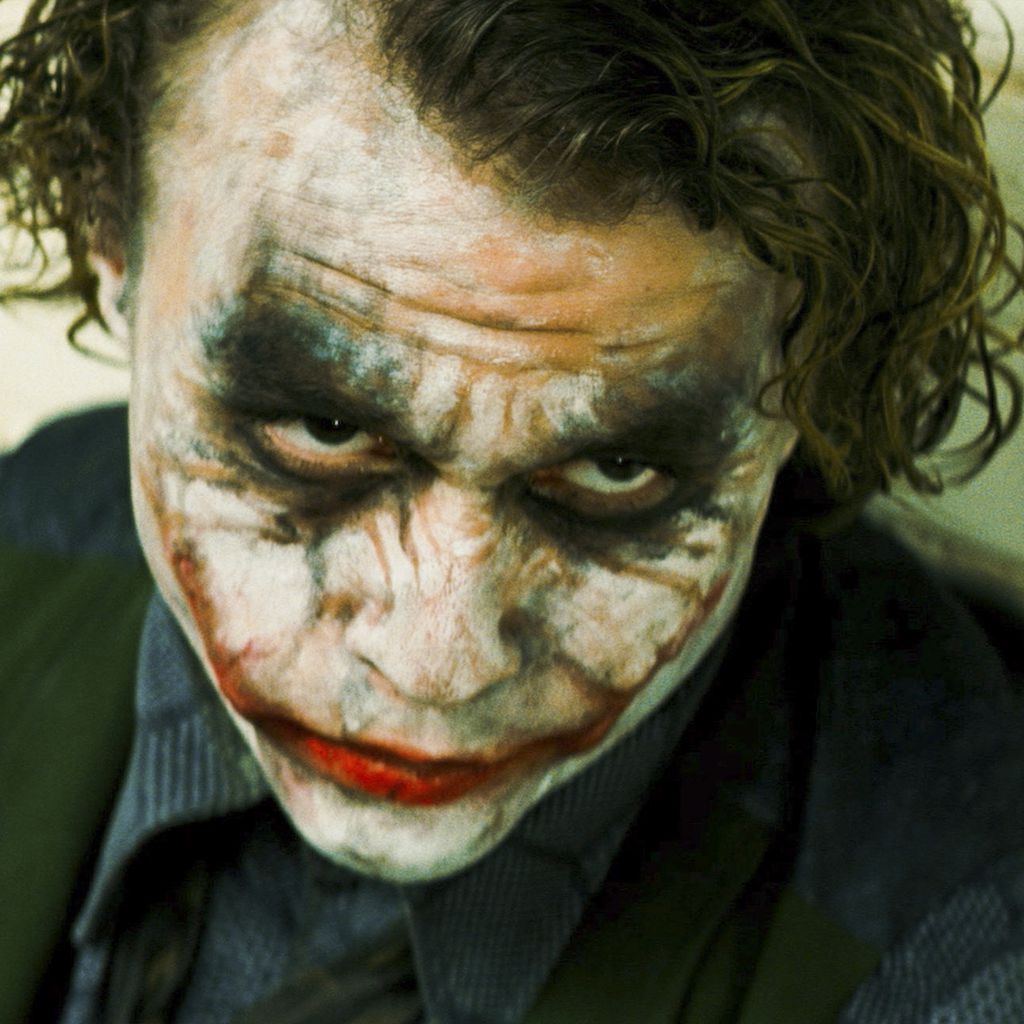 Heath Ledger als Joker in "The Dark Knight"