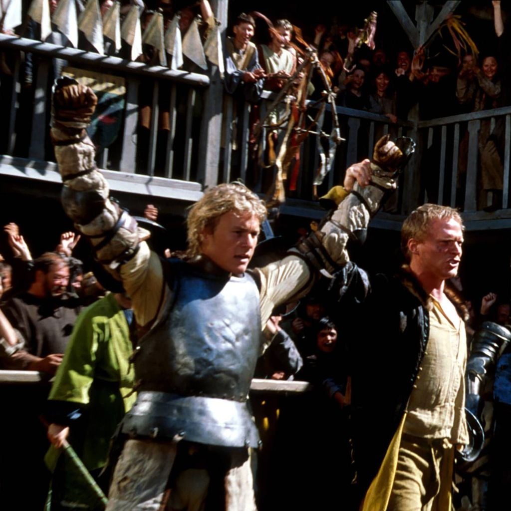 Heath Ledger als Sir William Thatcher in "Ritter aus Leidenschaft", Regie Brian Helgeland