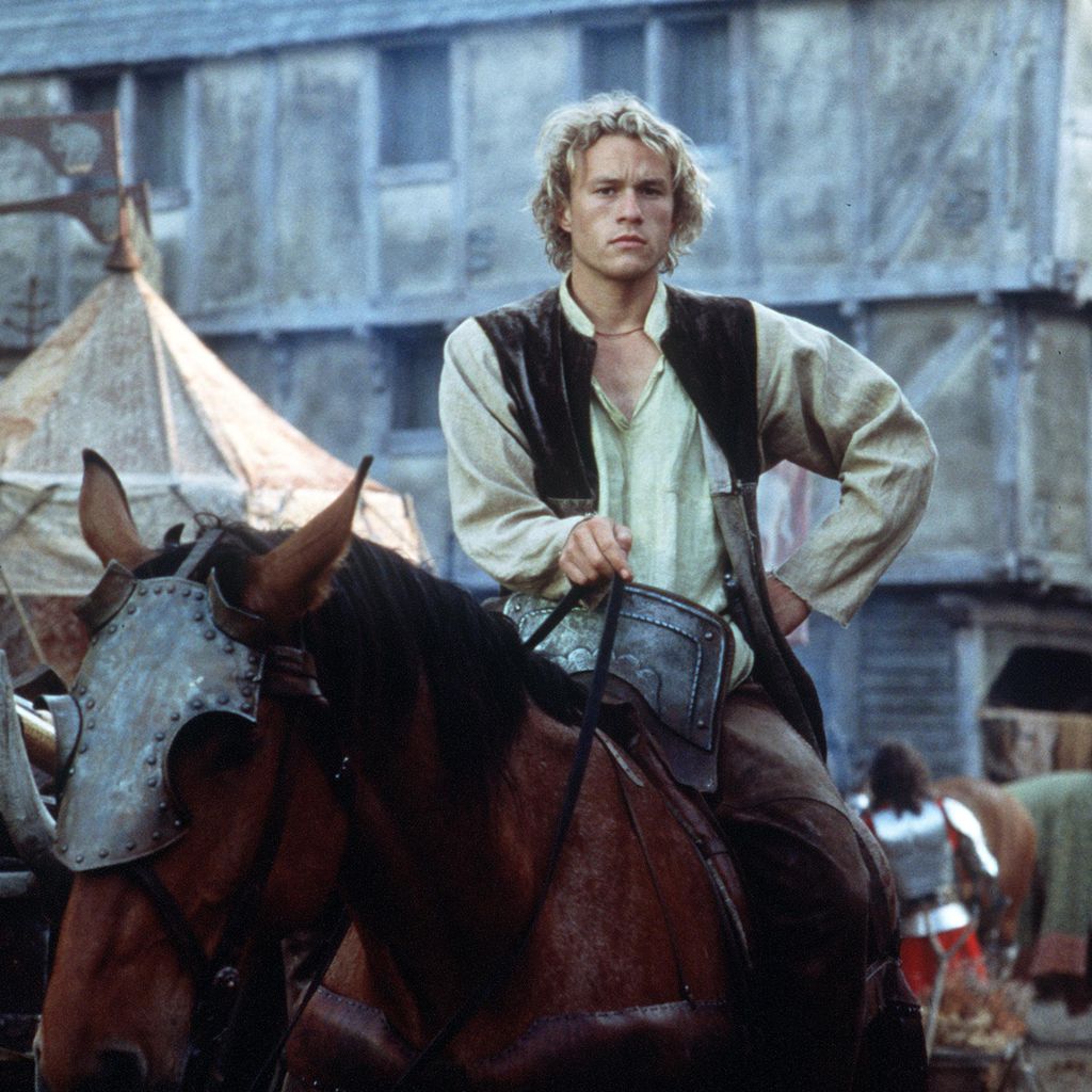 Heath Ledger in "A Knights Tale"