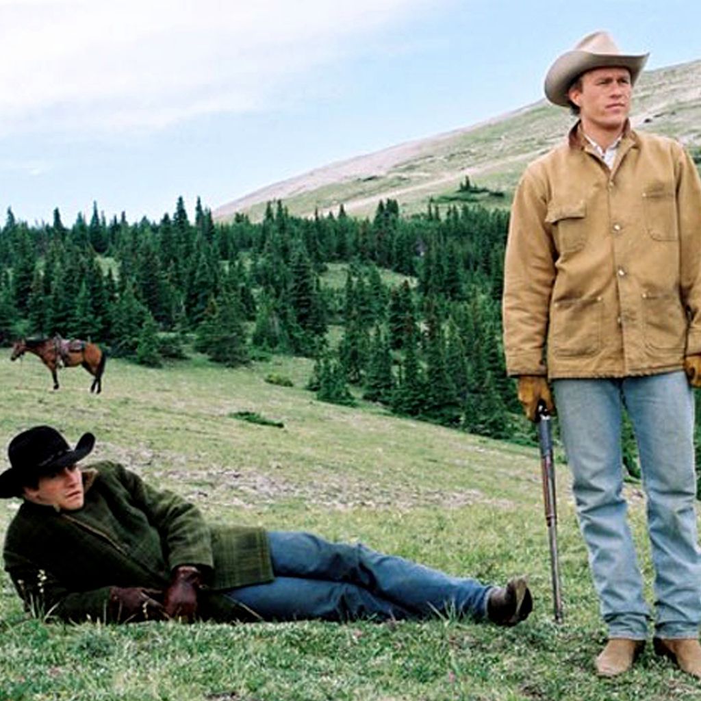Heath Ledger und Jake Gyllenhaal in "Brokeback Mountain"