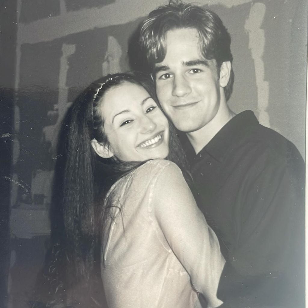 Heather McComb und James Van der Beek im Jahr 1998