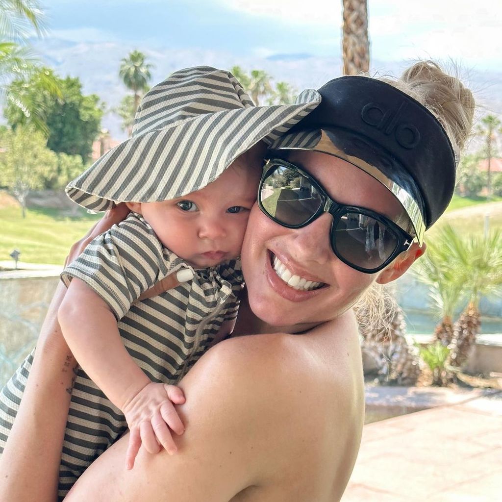 Heather Rae El Moussa mit ihrem Sohn Tristan