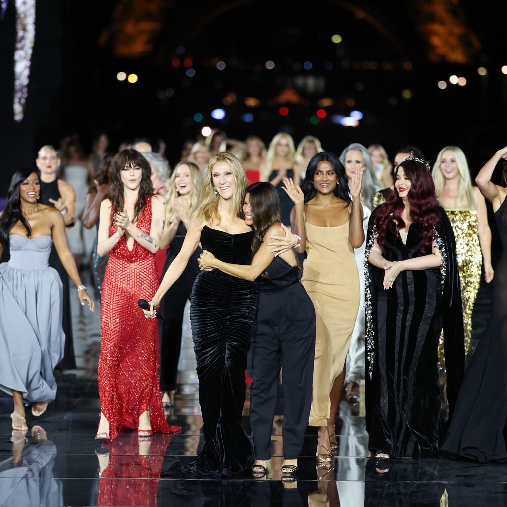 Céline Dion bei der Paris Fashion Week