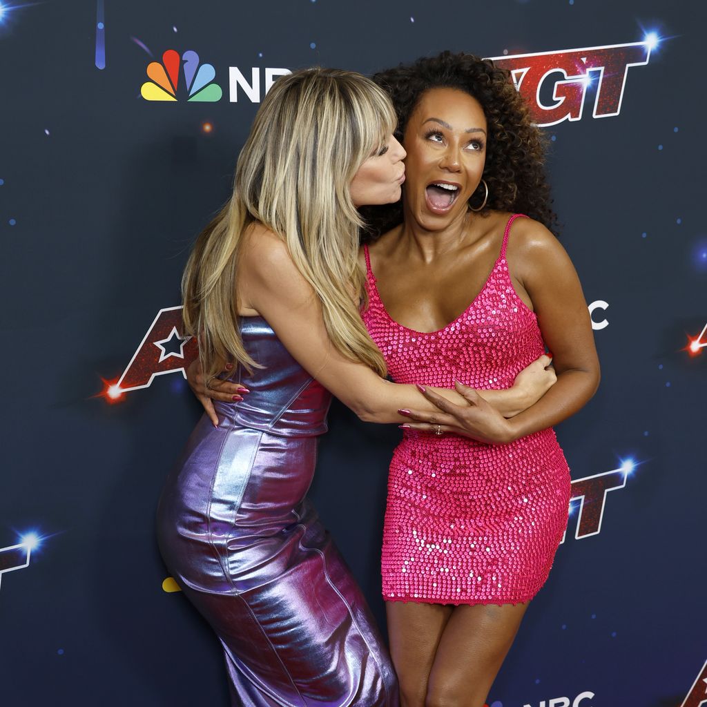 Heidi Klum und Mel B., September 2023