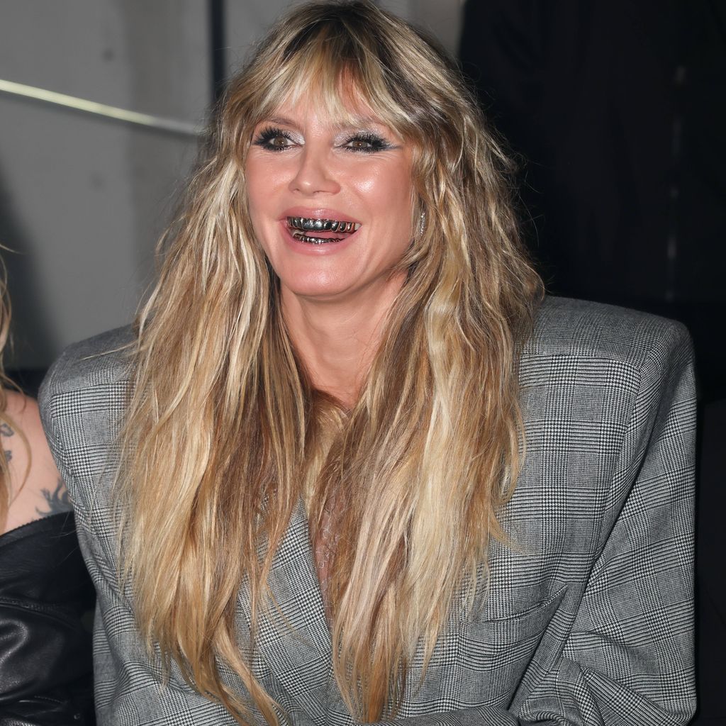 Heidi Klum bei der Modenschau von Vetements, Oktober 2025